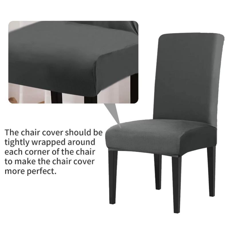 Spandex Dining Room Chair Cover For Printed Slipcover Stretch Chair Covers Kitchen Desk Chair Case