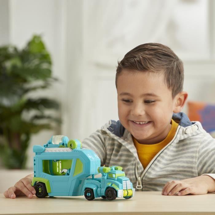 Transformers Playskool Rescue Bots Academy Figure - Hoist Rescue Robot and Electronic Trailer 11 Cm