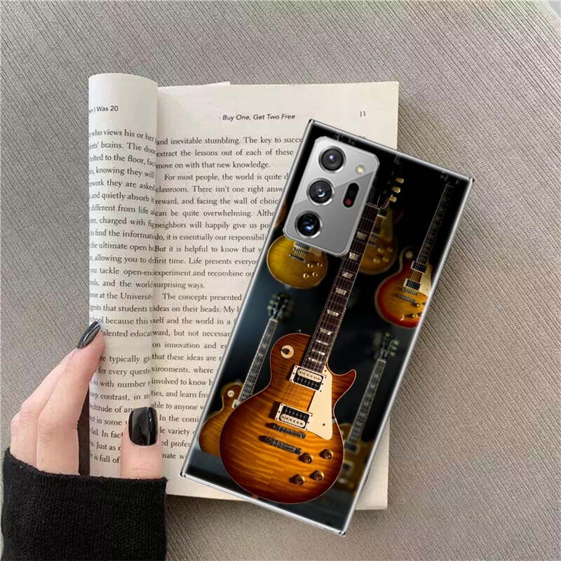 

Retro rock Music Electric Guitar Phone Case for Samsung A17 A37 A57 A54 A14 A24 A34 A07 A04S A02S A12 A22 A32 A52S A16 A26 A36 A Samsung A24