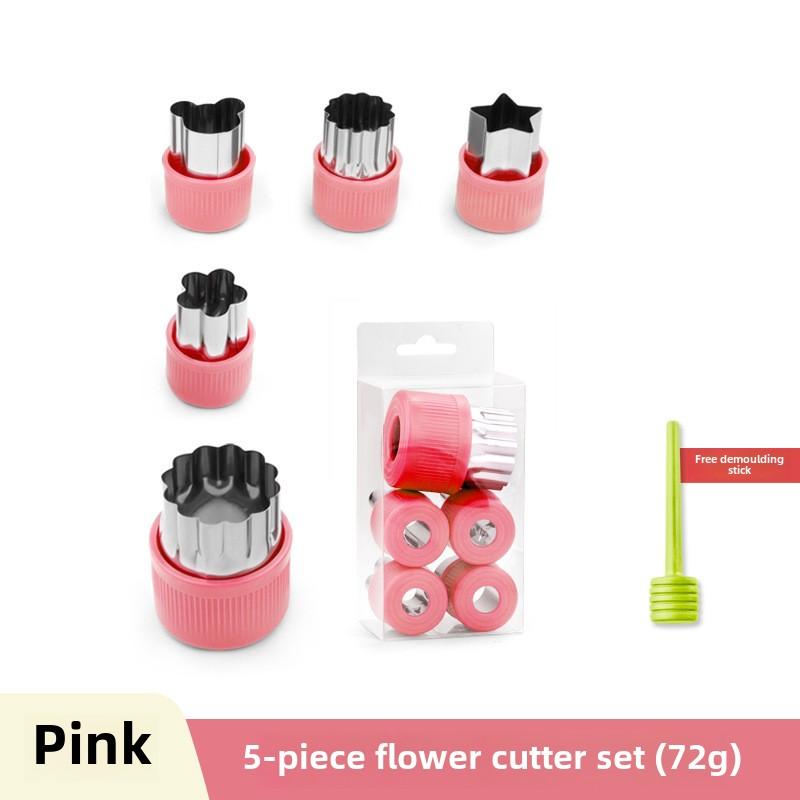 Stainless Steel Kitchen Baking Mold Set Butterfly Pastry Cutters for Kids Baking Baby Food Prep