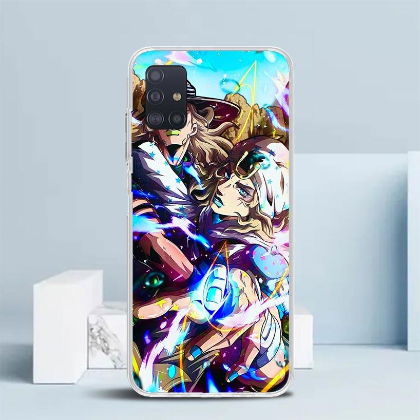 JoJo Adventure Dio Diego Brando Soft Cover for Samsung Galaxy A12 A22 A32 A52 A72 A02S Phone Case Note 20 Ultra 10 S10 Plus A51
