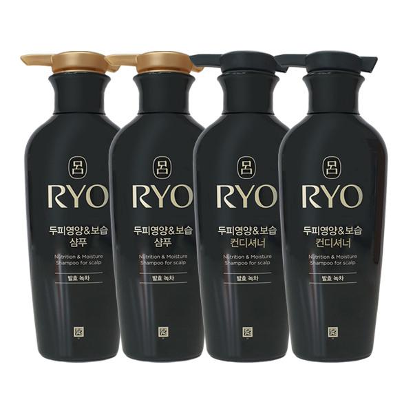 RYO Classic Scalp Nourishing Shampoo 400ml x2 + Conditioner 400ml x2