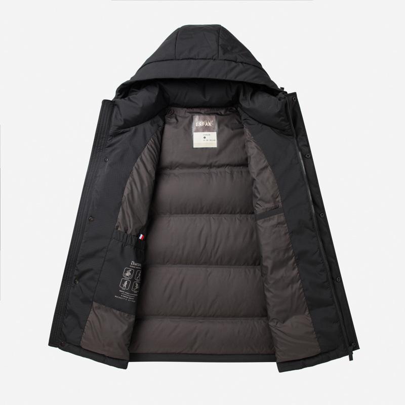 Autumn and Winter Duck Down Warm Light Luxury Business Thickened Down Cold Jacket for Middle-aged and Young People