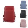 Baellerry Womens Wallet Pu Leather Large Capacity Zipper Crossbody Phone Bag For Daily Use