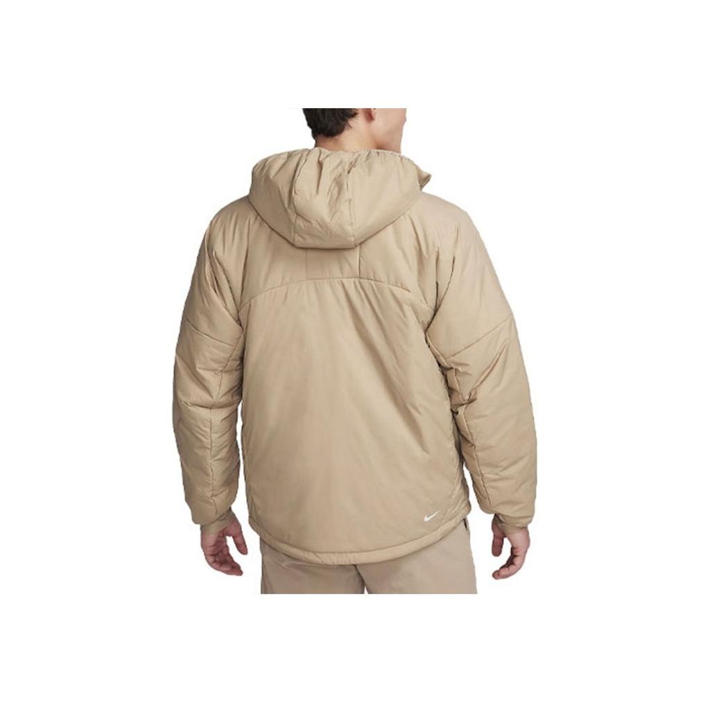 Nike ACG Therma-FIT ADV Rope De Dope Solid Logo Warm Zip Hoodie Men Outerwear Khaki DV0364-247
