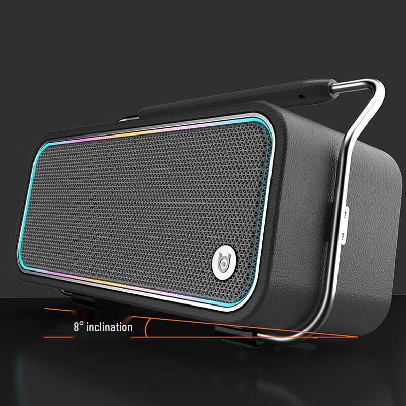 Beide BD-H0695 Portable Bluetooth Karaoke Speaker with Dual Microphones