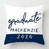 Personality Blue Cushion Cover Geometric Abstract Pillowcase Home Decoration Living Room Sofa Cushion Pillowcase