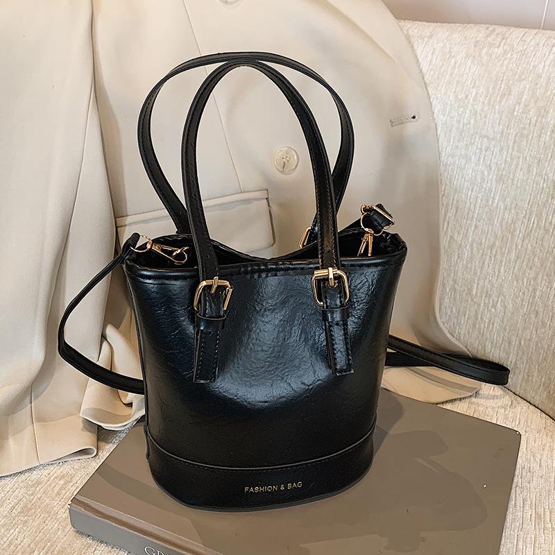 

Сумка Niche matte женская новинка 2024 года осень-зима сумка-мессенджер через плечо высокого класса ретро портативная сумка-ведро