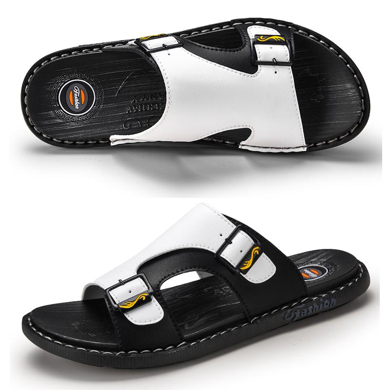 Sommer Herrenschuhe Sandalen Original Bequeme Slipper Lässige Sandale Modeschuhe Herren Hausschuhe Chaussure Homme Größe 38-46