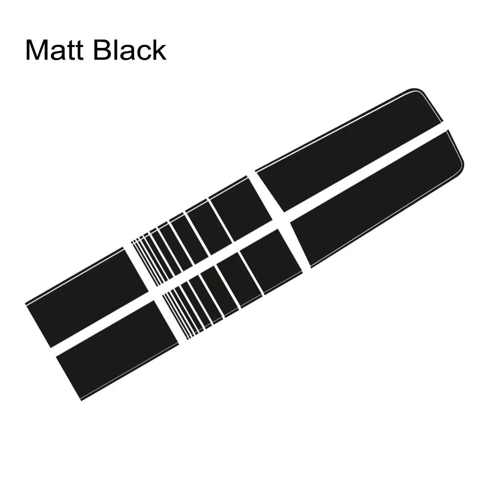 Car Engine Cover Stickers Car Hood Bonnet Stripes Vinyl Decals Trunk Roof Decoration Stickers For Ford Ranger Raptor Accessories