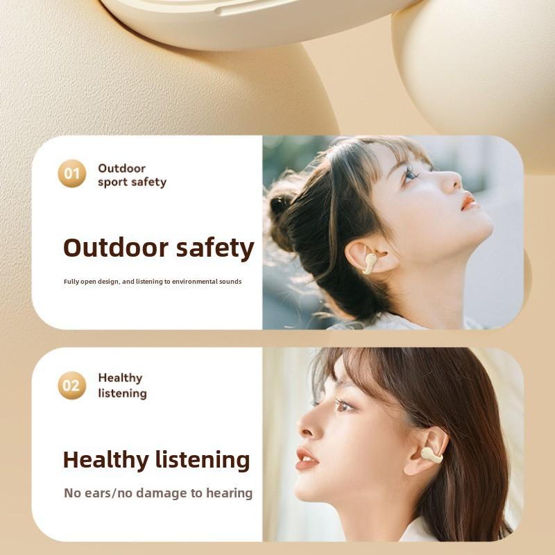 Nová bezdrátová sluchátka Bluetooth Bone Conduction jsou bezbolestná sportovní sluchátka do uší