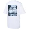 Adidas Round Neck Printed Short Sleeve Drop Shoulder T-Shirt Men Tops White JC6126