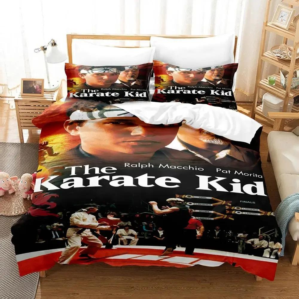 

Karate Kid Bedding Set Boys Girls Twin Queen Size Duvet Cover Pillowcase Bed Kids Adult Fashion Home Textileextile AU Single 140x210cm