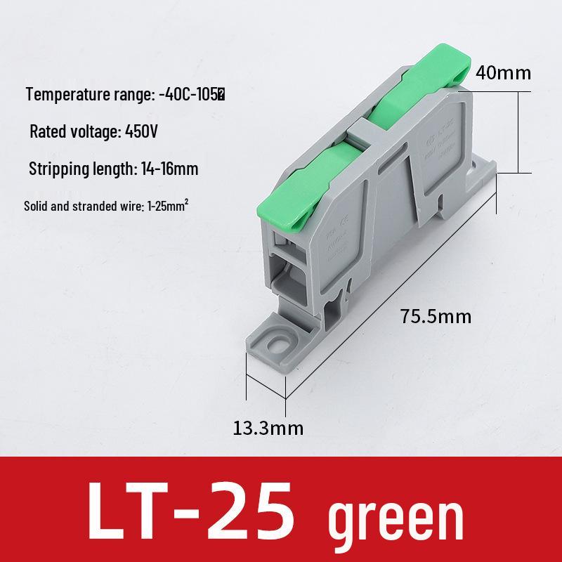 High-Power Quick-Connect Terminal Blocks: 3-In 3-Out Push-Type Wire Connectors & Cable Joining Tool