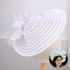 Bow Decoration Women's Tea Party Hat Headband Style Wedding Bridal Fascinator  Hair Accessories