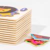 Wood 3D Animal Jigsaw Animal 3D Wooden Puzzle Interesting   Baby Montessori Toys