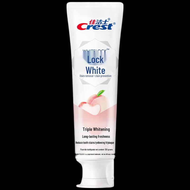 Crest Peach Scented Whitening Toothpaste
