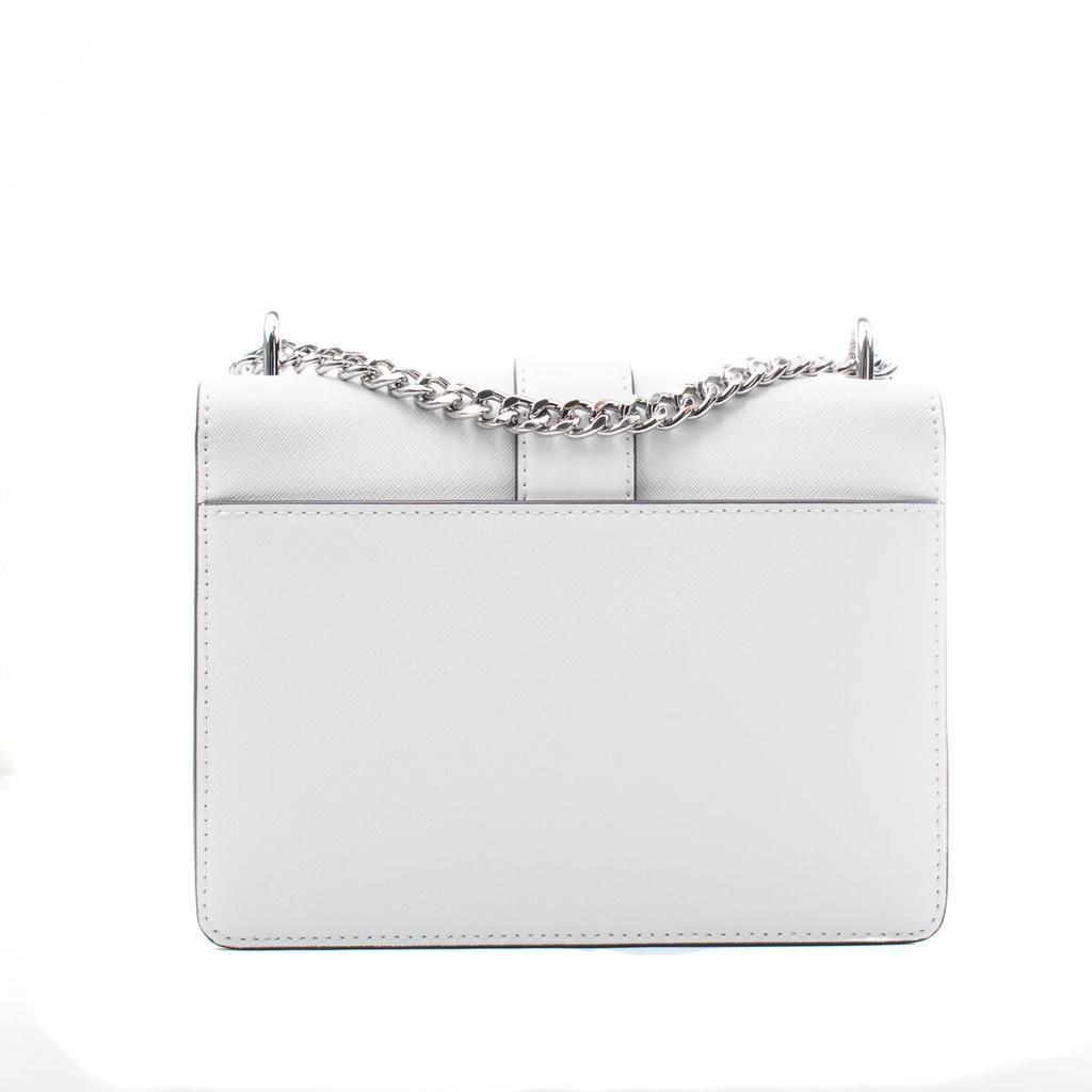 Shoulder Bag Michael Kors Greenwich White 20 X 18 X 6 Cm