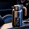 Universal Smart Car Electric Kettle - Large Capacity, Quick Boil, Insulated Cup
