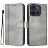 For Motorola Moto G56 5G Cases Wallet Stand Retro Texture Leather Phone Cover with Lanyard