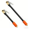 Strong Copper Air Chuck Strong Braided Rubber Air Hose Simple Installs for Tire Pump Inflator & Sports Equipment