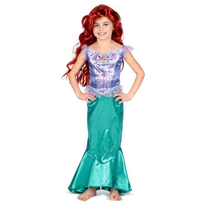 Déguisement Ariel la Petite Sirène classique fille