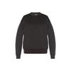 Solid Color Crew Neck Pullover Casual Long Sleeve Sweatshirt Men Sweatshirt Black 3H1M61-1JETZ-0999
