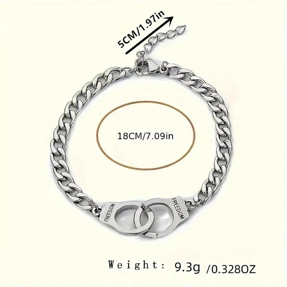 Bohemian Style coppery Handcuff Bracelet, Adjustable Chain Link Casual Accessory, Daily Wear, Special Gift for Women