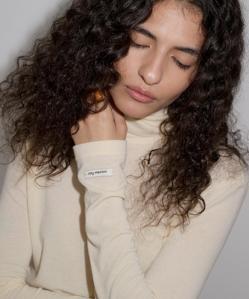 Obeodyupeulleeo Wool Pola T-Shirts_Butter