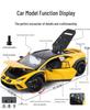 1:18 Alloy Series Lamborghini Bull Sound Light Model Car Toy