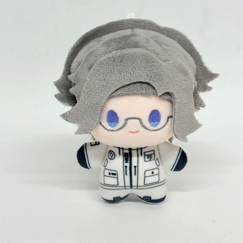 Original The Hundred Line Takumi Sumino Eito Aotsuki 10cm Cosplay Plüschtier Anhänger Yugamu Omokage Taschendekoration Sammlerstücke Geschenke gray