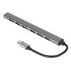 Type C Hub 5Gbsp Transmission Aluminium Alloy Plug and Play Type C Docking Station for PC Laptop