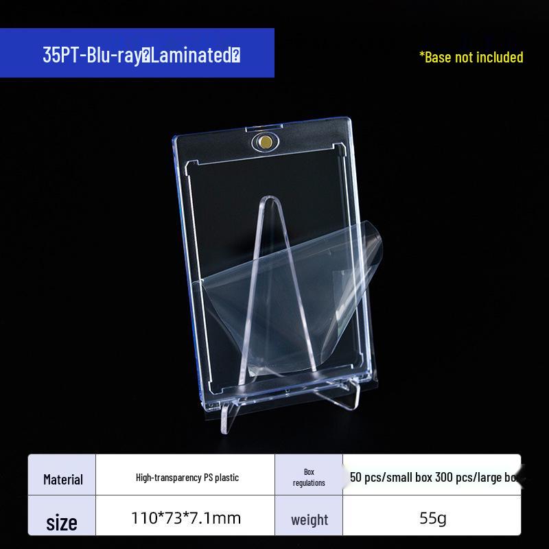 Magnetic Star Card Set for Naruto, Pokémon, Yu-Gi-Oh, Ultraman - Transparent Card Holder