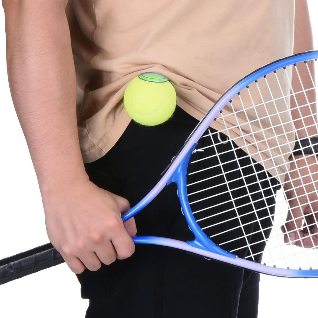 PATIKIL Tennis Ball Holder Waist Clip Set of 3 Tennis Ball Clip A BS Waistband Clip Holder Sports Equipment for Tennis Training Blue