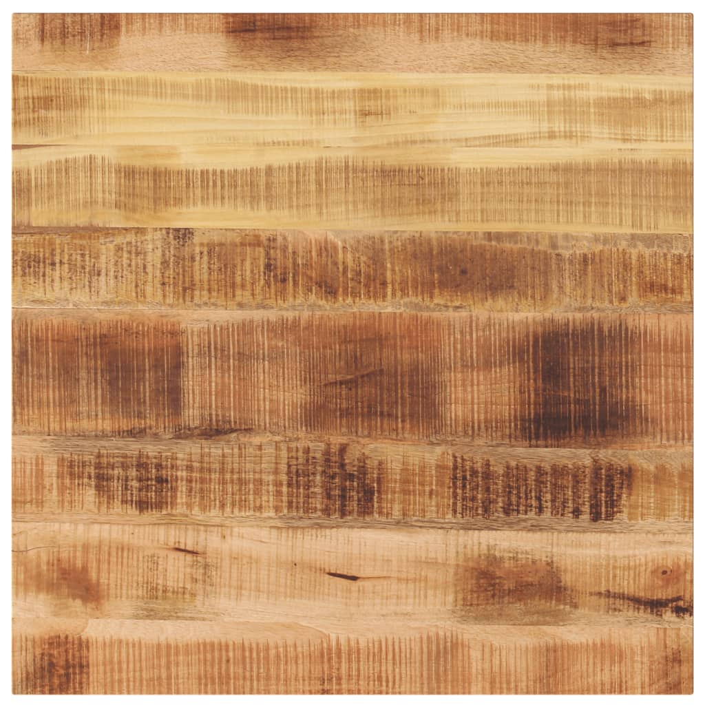 Vidaxl Blat Do Stolika, 80X80X1,5 Cm, Kwadratowy, Surowe Drewno Mango