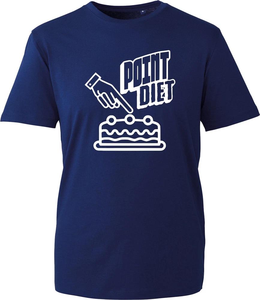 Dont Diet Point Diet T Shirt Unisexs Black Funny Slogan Graphic Novelty Joke Tee S