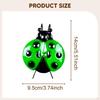 Ladybug Garden Decor Metal Ornament for Outdoor And Indoor Areas