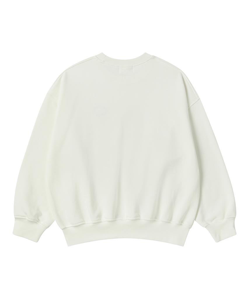 BEYOND CLOSET [Womens Edition] Classic Sweatshirt Ivory