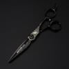 6.0-inch Black Napson Damascus Steel Hairdressing Thinning Scissors
