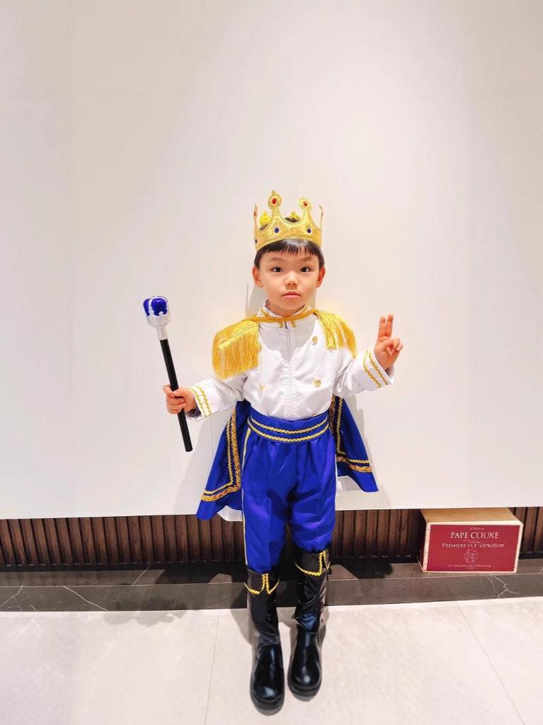 Children's Prince Costume for Halloween and Cosplay - Boys' King Performance Outfit