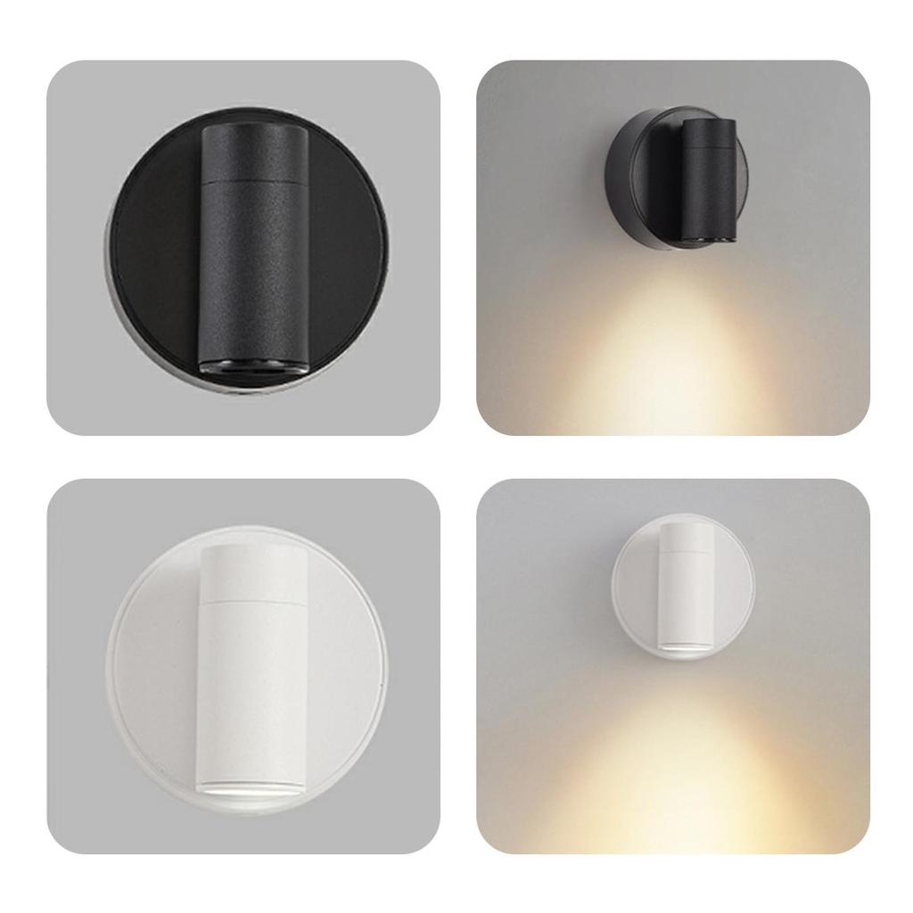 Kabellose Wandleuchte Magnetische Basis Touch Beside Lampe USB Wiederaufladbar Dimmbar Innenbeleuchtung Downlight LED Dekor Schlafzimmer Nacht