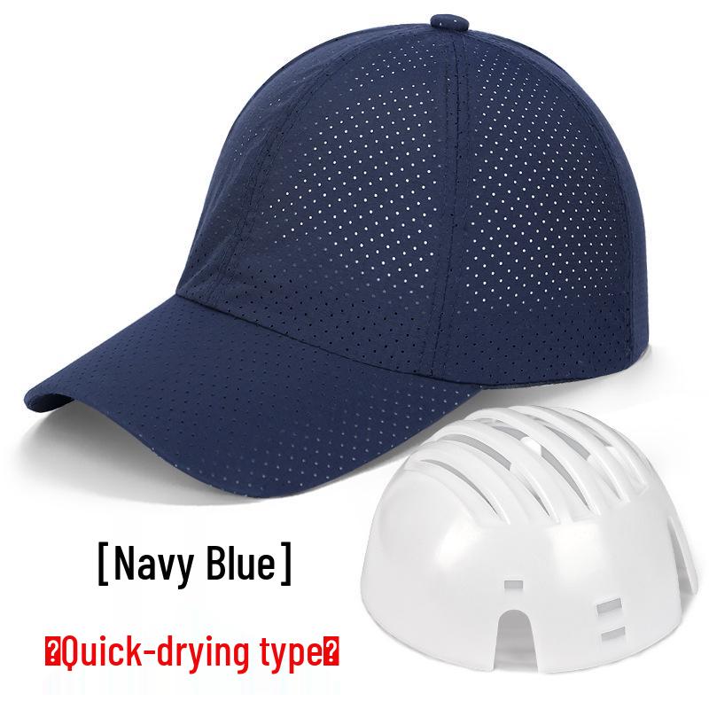 Lightweight Anti-Collision Breathable Duckbill Safety Helmet for Workshop and Worksite, Baseball Cap Style with Logo.