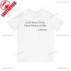 Jesus Prayer Lord Christ Have Mercy Tshirt Orthodox Christian Faith Gift for Unisex Unisex Tshirt Harajuku Hip Hop Streetwear