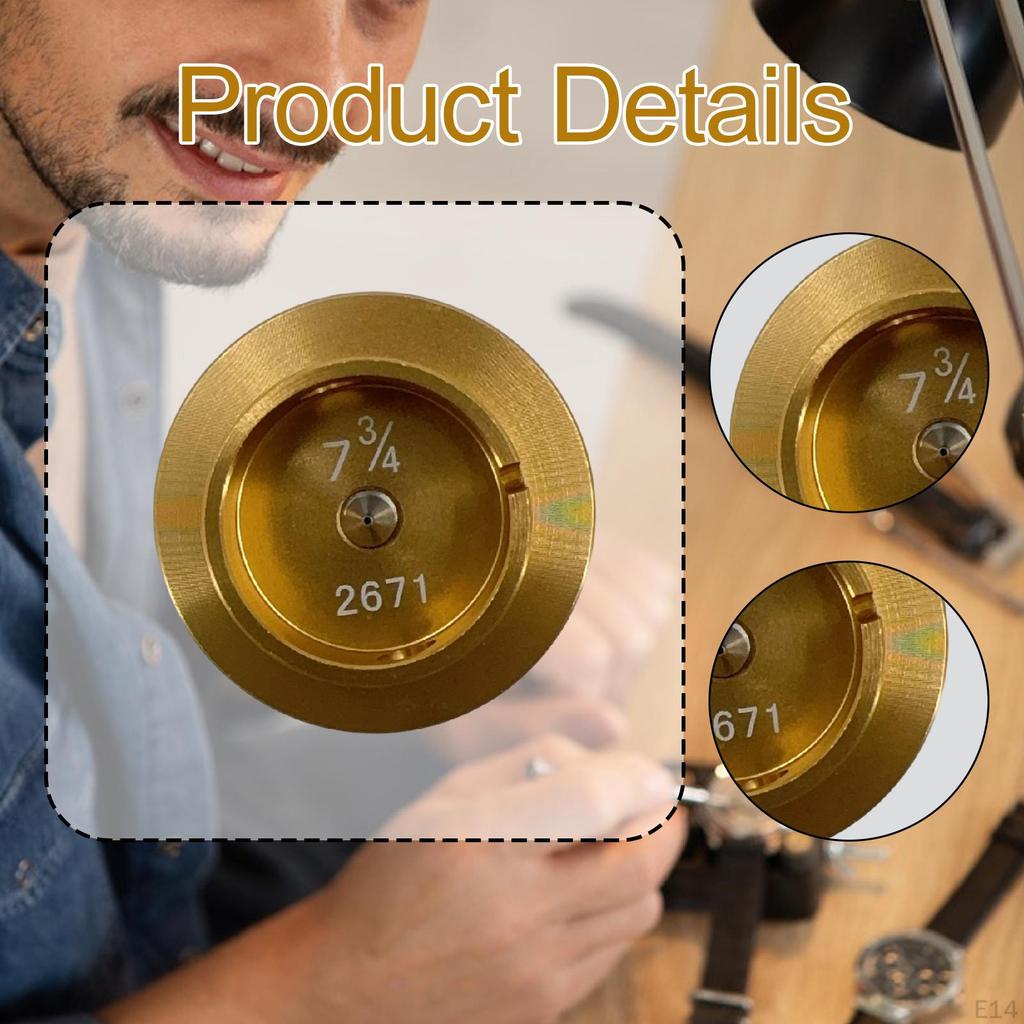 Clock Mechanism Stand with Mounting Base, 31 Cm in Diameter. Tool for Repair, Customization,