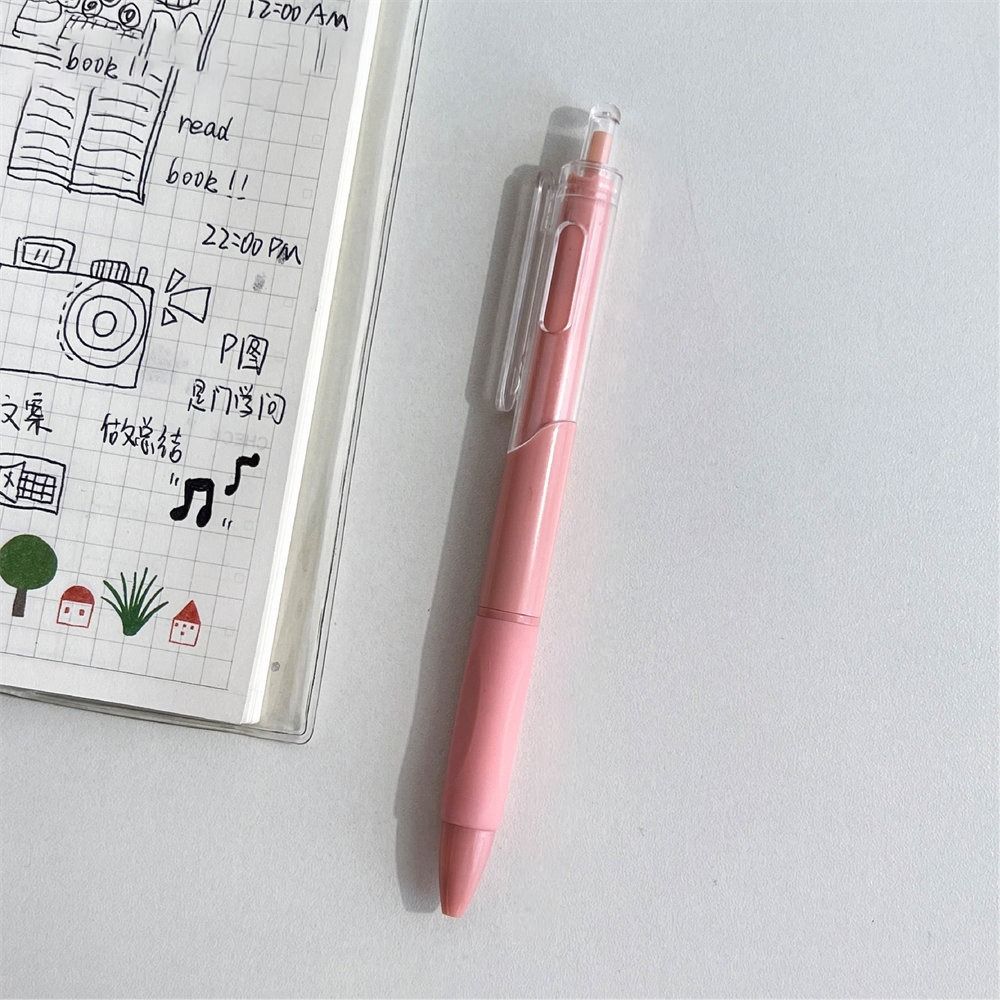 Simplified Writing Pen High Beauty Signature Pen 0.5mm Morandi Press Neutral Pen School