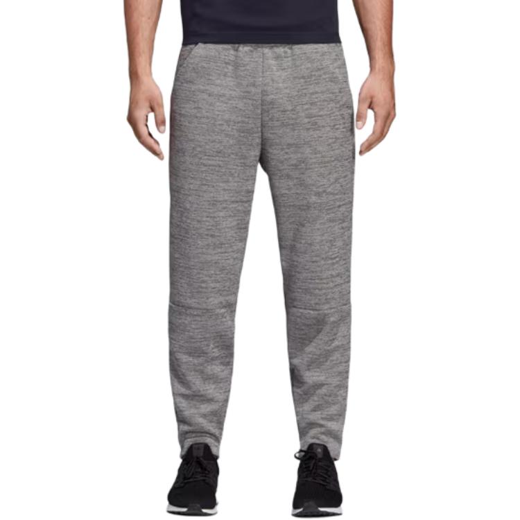 Adidas Z.N.E. Series Solid Color Casual Fashion Versatile Knitted Sports Pants Men Bottoms Gray DP5141