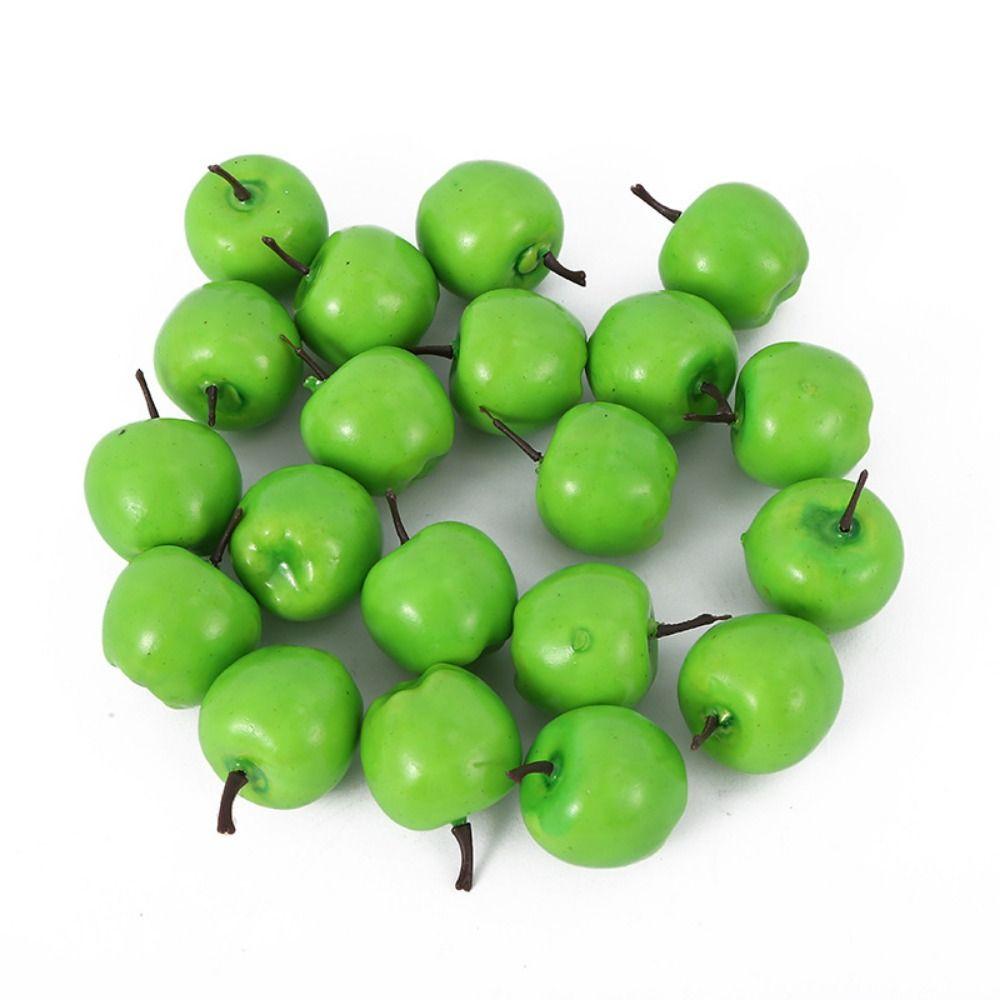 20PCS Multicolor Simulation Fruits Vegetables Fake Cherry Lemon Patoto  Party Wedding Supplies
