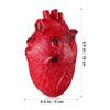 1PC Halloween Horrible Bloody Severed Horror Scary Human Heart Lifesize Scary Fake Rubber Gory Body Part Halloween Decorations