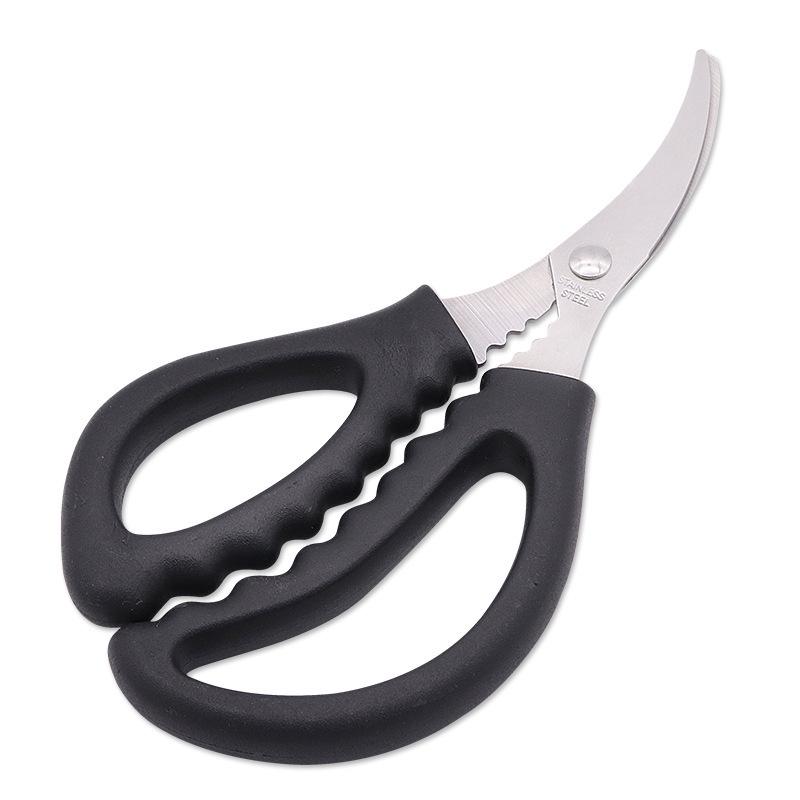 Multi-functional Stainless Steel Seafood and Shrimp Peeling Scissors