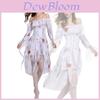 Elegant Zombie Corpse Bride Costume For Women Perfect For Halloween And Cosplay Events